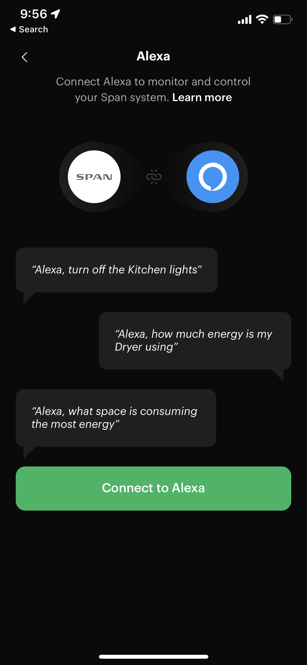 Connect with Alexa®